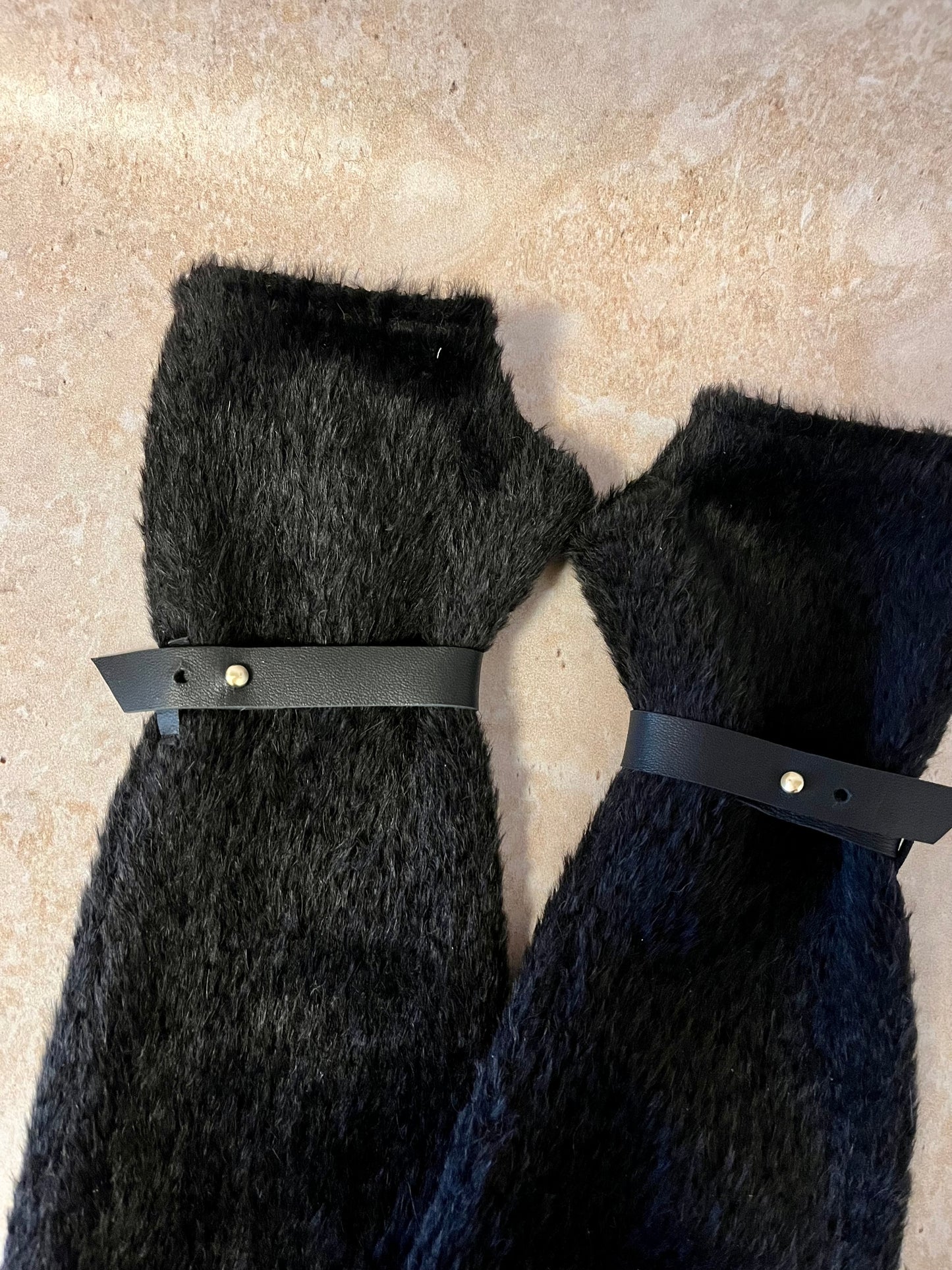 Duge rukavice za odrasle - crne