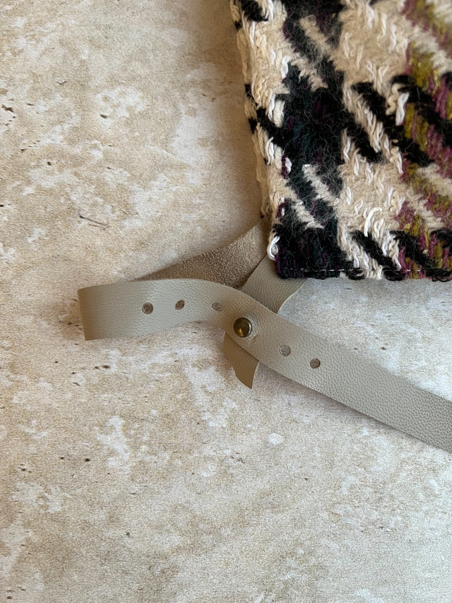 Kapa za odrasle sa gombom - krem karo