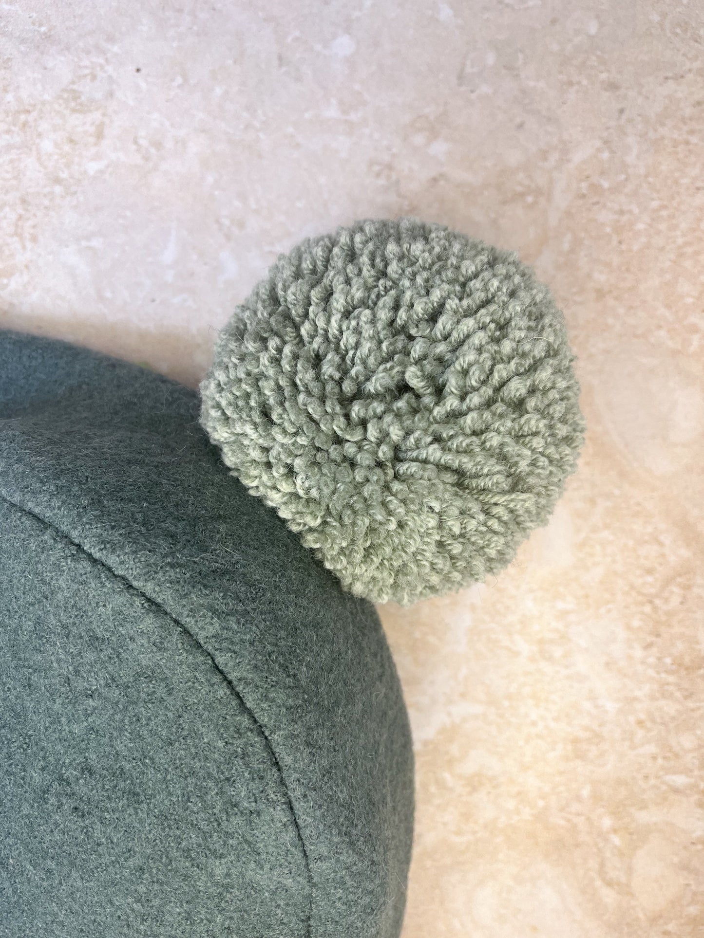 Kapa za odrasle sa gombom - petrolej