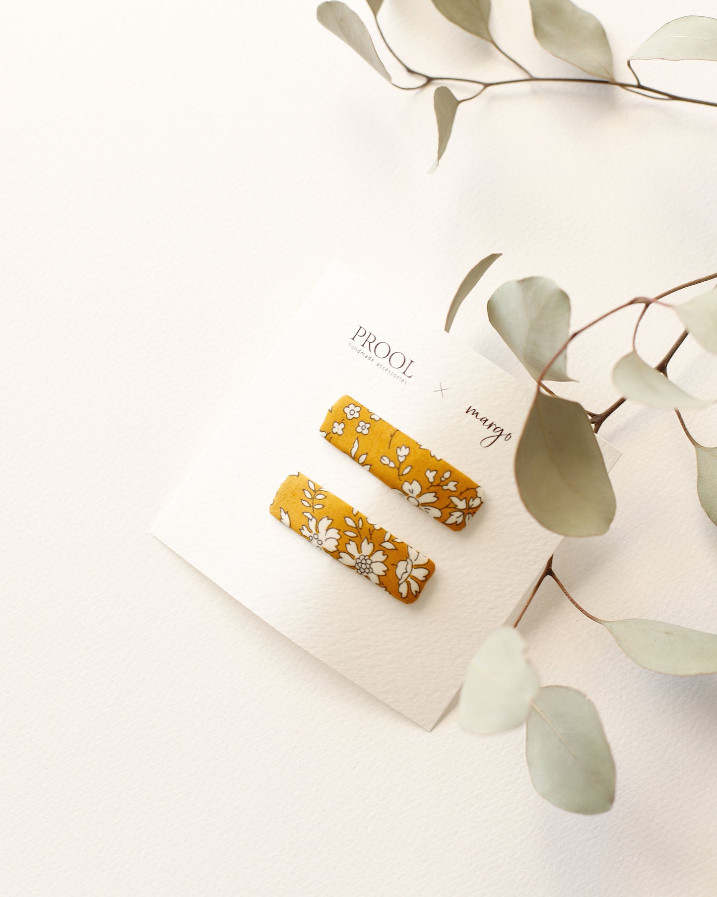 PROOL x margo&lola - komplet dve male šnalice na klik - Maja