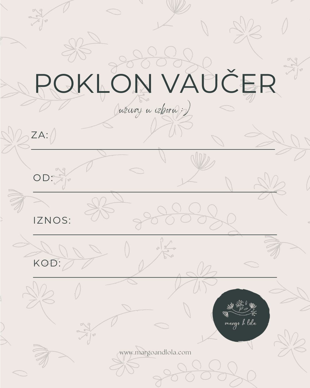 Poklon vaučer